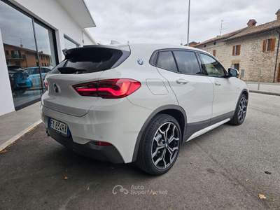 BMW X2 X2 X2 sdrive16d Msport X auto Bianco usata Gubbio