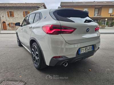BMW X2 X2 X2 sdrive16d Msport X auto Bianco usata Gubbio