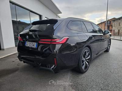 BMW Serie 5 520d 520 520d Touring 48V xdrive MSport Pro auto Nero usata Gubbio