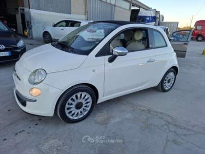 Fiat 500 500c 1.2 BENZINA - 2012 CABRIO Bianco usata ANDRIA