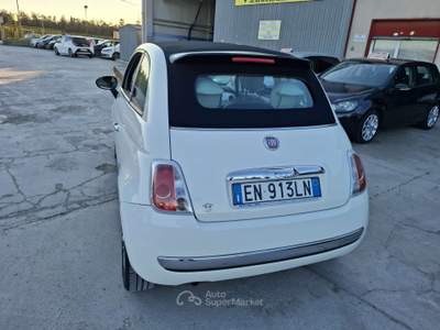 Fiat 500 500c 1.2 BENZINA - 2012 CABRIO Bianco usata ANDRIA