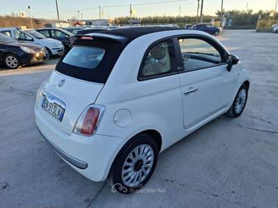 Fiat 500 500c 1.2 BENZINA - 2012 CABRIO Bianco usata ANDRIA