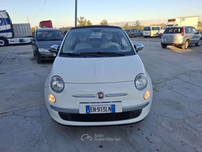 Fiat 500 500c 1.2 BENZINA - 2012 CABRIO Bianco usata ANDRIA