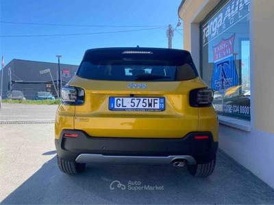 Jeep Avenger 1.2 Turbo Summit Giallo usata Pinerolo