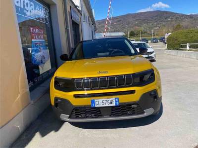 Jeep Avenger 1.2 Turbo Summit Giallo usata Pinerolo