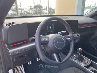 Hyundai Kona 1.0 T-GDI Hybrid 48V iMT NLine Grigio usata Pinerolo