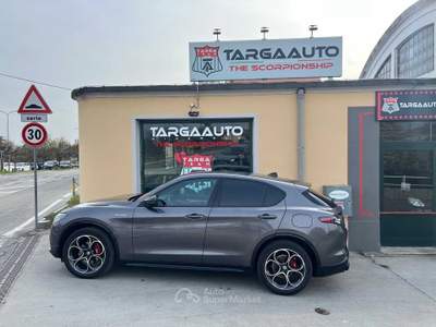 Alfa Romeo Stelvio 2.2 Turbodiesel 210 CV AT8 Q4 Veloce Grigio usata Pinerolo