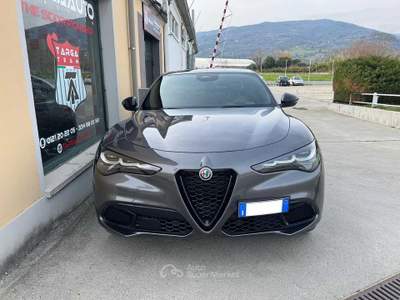 Alfa Romeo Stelvio 2.2 Turbodiesel 210 CV AT8 Q4 Veloce Grigio usata Pinerolo