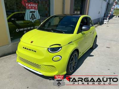 Abarth 500e Scorpionissima Verde usata Pinerolo