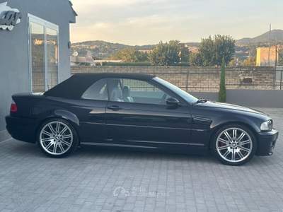 BMW Serie 3 318i M3 Cabrio 343 cv SMG II PRONTA CONSEGNA Nero usata ARICCIA