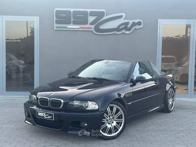 BMW Serie 3 318i M3 Cabrio 343 cv SMG II PRONTA CONSEGNA Nero usata ARICCIA