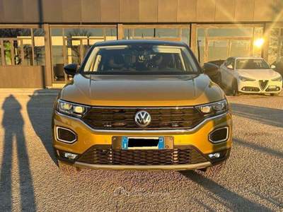 Volkswagen T-Roc T-Roc  2.0 tdi Advanced 4motion dsg Giallo usata Trevi