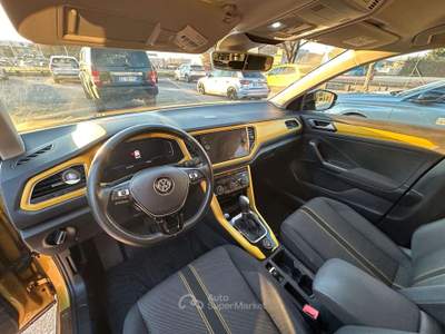 Volkswagen T-Roc T-Roc  2.0 tdi Advanced 4motion dsg Giallo usata Trevi