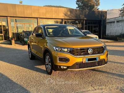 Volkswagen T-Roc T-Roc  2.0 tdi Advanced 4motion dsg Giallo usata Trevi