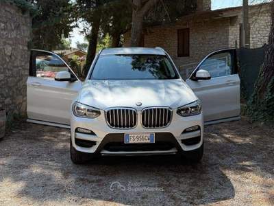 BMW X3 X3 X3 G01 2017 xdrive20d xLine 190cv auto Bianco usata Trevi