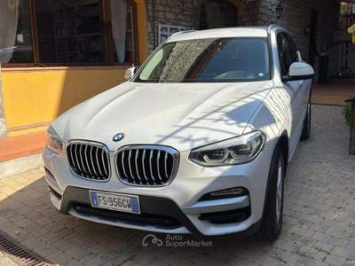 BMW X3 X3 X3 G01 2017 xdrive20d xLine 190cv auto Bianco usata Trevi