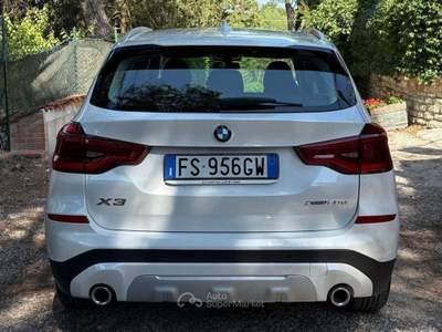 BMW X3 X3 X3 G01 2017 xdrive20d xLine 190cv auto Bianco usata Trevi