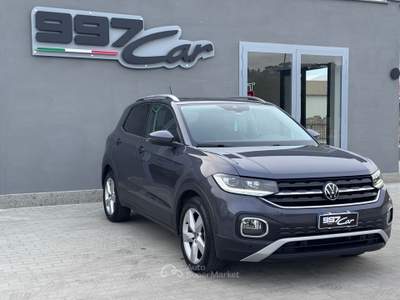 Volkswagen T-Cross ACT DSG Style BMT - CAMBIO AUTOMATICO - CAMERA - PRONTA CONSEGNA - TAGLIANDI CERTIFICATI Grigio usata ARICCIA