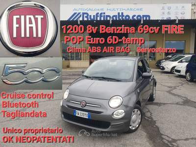 Fiat 500 Pop Grigio usata Cumiana