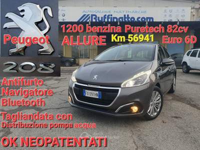 Peugeot 208 5 porte Allure Grigio usata Cumiana