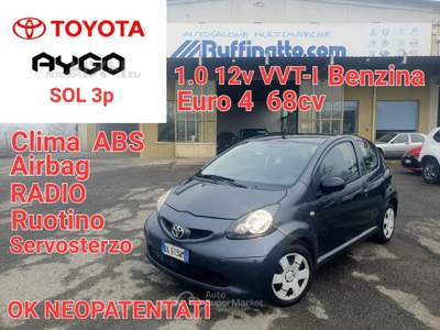 Toyota Aygo 3 porte Grigio usata Cumiana Toyota Aygo 3 porte Grigio usata Cumiana