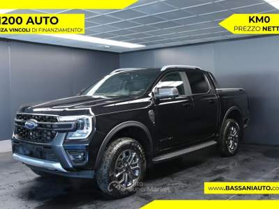 Ford Ranger 2.0 ECOBLUE aut. 205 CV DC Wildtrak 5 posti Nero usata Arsiè