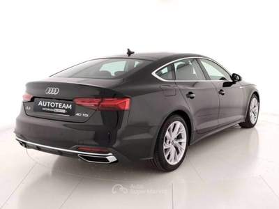 Audi A5 A5 sportback 40 2.0 tdi mhev business advanced 204cv s-tronic Nero usata Rovigo