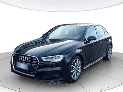 Audi A3 A3 sportback 30 1.0 tfsi sport s-line ext 116cv Nero usata Rovigo