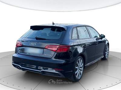 Audi A3 A3 sportback 30 1.0 tfsi sport s-line ext 116cv Nero usata Rovigo