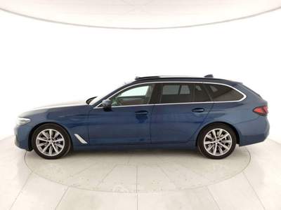 BMW Serie 5 530d Serie 5 530d touring mhev 48v xdrive auto Blu/Azzurro usata Rovigo