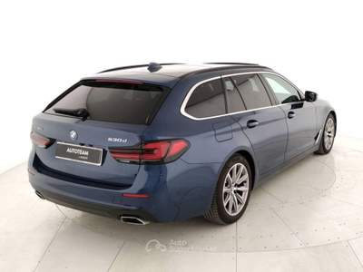 BMW Serie 5 530d Serie 5 530d touring mhev 48v xdrive auto Blu/Azzurro usata Rovigo