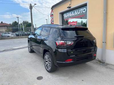 Jeep Compass 1.5 Turbo T4 130 CV MHEV 2WD Summit Nero usata Pinerolo