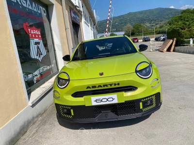 Abarth 600e Scorpionissima Verde usata Pinerolo