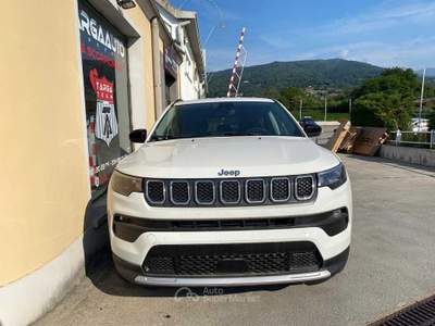 Jeep Compass 1.5 Turbo T4 130 CV MHEV 2WD Limited Bianco usata Pinerolo