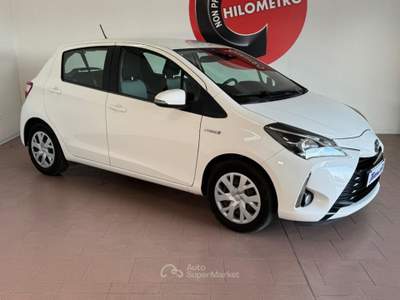 Toyota Yaris 1.5 Hybrid 5 porte Business Iva.esp. Unip Neop Bianco usata Crocetta del Montello