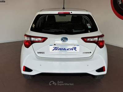 Toyota Yaris 1.5 Hybrid 5 porte Business Iva.esp. Unip Neop Bianco usata Crocetta del Montello