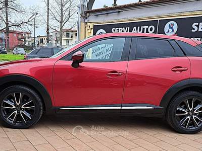 Mazda CX-3 CX-3 1.5d Exceed 2wd 105cv Rosso usata Casoria