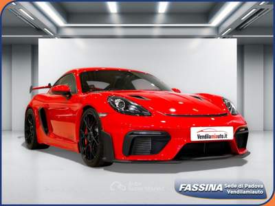 Porsche 718 4.0 Cayman GT4 RS Rosso usata Milano