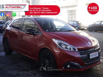 Peugeot 208 Peugeot 208 BlueHDi 75 5 porte Allure Unicoproprietario Rosso usata Torino