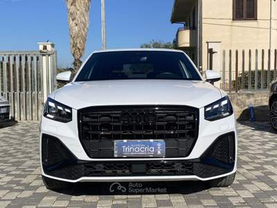 Audi Q2 S Line interno ed esterno 2.0 TDI 150CV s-tronic 35 Bianco usata Borgetto