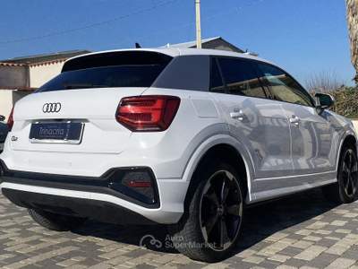 Audi Q2 S Line interno ed esterno 2.0 TDI 150CV s-tronic 35 Bianco usata Borgetto