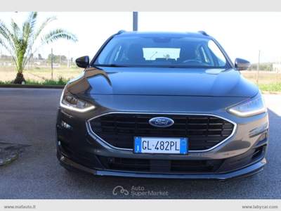 Ford Focus Focus 1.5 EcoBlue 120CV aut. SW Business Grigio usata Grottaglie