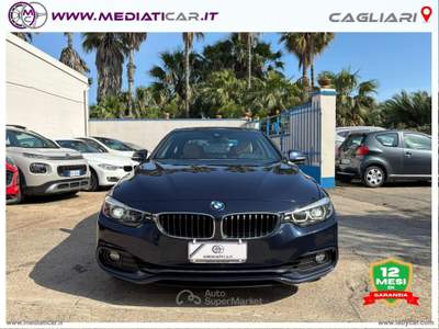 BMW Serie 4 430d 430d Coupé Sport Blu/Azzurro usata Cagliari