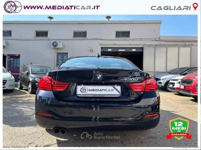 BMW Serie 4 430d 430d Coupé Sport Blu/Azzurro usata Cagliari