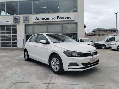 Volkswagen Polo 5p 1.0 evo Comfortl. 80cv-Climatronic-App Connect- Bianco usata Francavilla al Mare