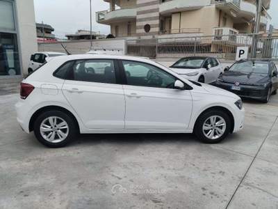 Volkswagen Polo 5p 1.0 evo Comfortl. 80cv-Climatronic-App Connect- Bianco usata Francavilla al Mare