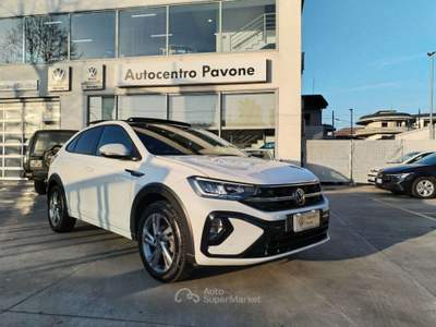 Volkswagen Taigo 1.0 tsi R-Line 110cv -IQ Drive Pack-Telecamera- Bianco usata Francavilla al Mare