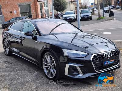 Audi A5 40 2.0 tdi mhev S line edition 204cv s-tronic Nero usata Sassuolo