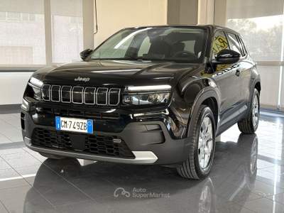 Jeep Avenger Jeep Avenger 1.2 GSE T3 Longitude #9644 Nero usata CRISPIANO