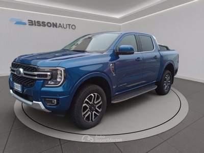 Ford Ranger 2.0 ecoblue doppia cabina limited awd 205cv auto Blu/Azzurro usata Grumolo delle Abbadesse